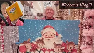 Weekend vlog! CHRISTMAS SHOPPING AT HOBBY LOBBY WITH MOTHER PATTI!