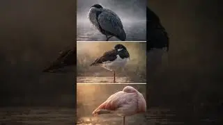 Why birds sleep on one leg ? #EarthInMotion#BirdBehavior#NatureDocumentary#Wildlife#NatureFacts