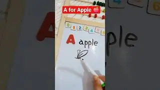 ABCD Alphabet song | A for Apple | TinyABC #abcd #abcdshorts #abcdsong #kids #kidslearning #shorts