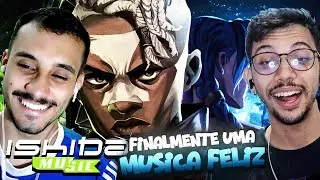 FINALMENTE UMA MUSICA FELIZ DISSO | Carta de Ekko para Powder (League Of Legends) | Ishida - REACT