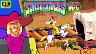 Sunset Riders Arcade Steve Gameplay RETRO - 1CC 4K 60fps / Juego de Vaqueros