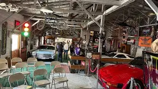 Paul Krause's Vikings Memorabilia & Hot Rod Sports Museum Garage