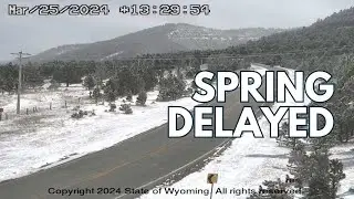 Wintry Weather Blankets Wyoming, Caution Urged in Downtown Casper
