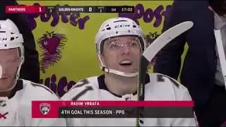 Radim Vrbata Goal vs VGK 12-17-17
