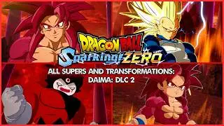 DRAGON BALL: Sparking! ZERO &ndash; DLC Daima 2 | Совершенно новые трансформации и суперудары | 4K 60FPS