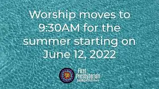 FPC Worship 5.29.2022