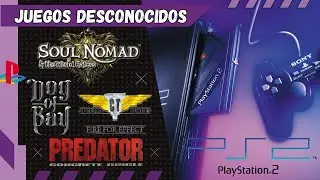 &iexcl;Juegos desconocidos de PS2!.  Videojuegos olvidados, joyas ocultas y  cancelados de Playstation 2