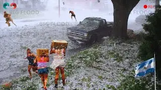 ARGENTINA Now! Pictures Natural Disasters Types STORM, Hail Caught On Camera In ARGENTINA