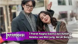7 Potret Nagita Slavina dan Rafathar Ketemu Lee Won Jung, Akrab Banget