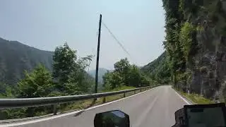 Südtirol 2025 KTM 1290 Adventure hinter Manghenpass RAW