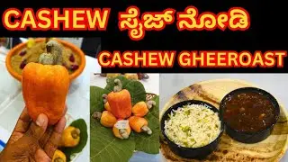 Cashew fest! Varieties of Cashew dishes and Cashews at Mangalore's Cashew fest