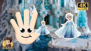 Frozen Finger Family | Elsa, Anna, Olaf & Friends | LEGO Song for Kids