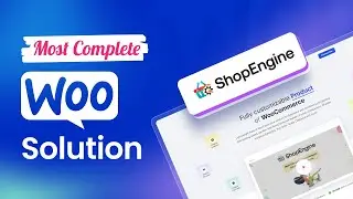 Introducing ShopEngine Pro - A Complete WooCommerce Solution for Elementor