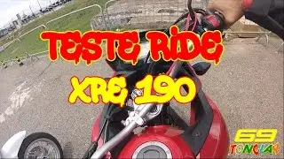 TESTE RIDE XRE 190 2017