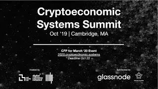 Staking Design for Resource Networks - Arjun Hassard - CES Summit '19