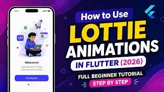 How to Use Lottie Animations in Flutter (2026) | Full Beginner Tutorial Step by Step