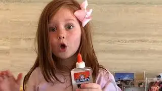 Pixie and Hunter's ELMERS Frosty Slime Kit Review