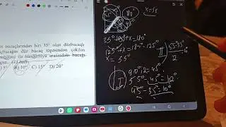 Üçbucaqlar bağlı maraqlı sual tipi imtahanda düşə biləcək olan.