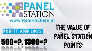 Value Of Panel Station Points l The Panel Station Points Value 500=? 1300=? P/L 🤨