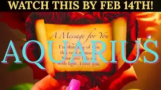 AQUARIUS ❤️ Someone is Going to Break the Silence! LOVE TAROT