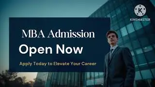 Mba admission open 