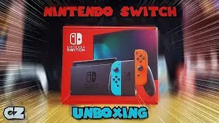 NINTENDO SWITCH V2 UNBOXING (CZ)