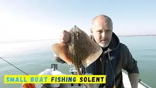 Small Boat Fishing - Western Solent - Spotted Ray - Warrior 165