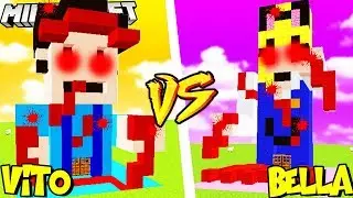 VITO.EXE DOM VS BELLA.EXE DOM - MINECRAFT CHALLENGE | Vito vs Bella