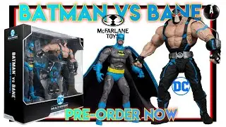 McFarlane Toys DC Multiverse Batman Knightfall BATMAN VS BANE 2pk Action Figures(Pre-order)