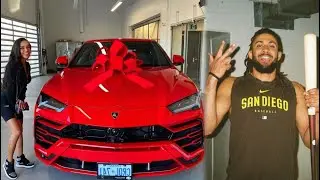 Fernando Tatis Jr Le Regal&oacute; Una Lamborguini Urus De 450Mil D&oacute;lares a Su Novia Una Modelo De EEUU