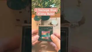 ♪Teenage Blue    Klang Ruler   #ＡＭ６朝早すぎ #TeenageBlue #KlangRular #music  #band #shorts #筆文字