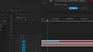 How to Fix MME Internal Device Error | Audio Premiere Pro