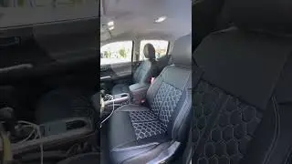 Кожаные чехлы на сиденья Toyota Tacoma 2016-23 гг.