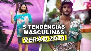 Tend&ecirc;ncias masculinas VER&Atilde;O 2021