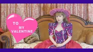 Vintage Pink and Purple Valentines card | | Valentines Poem  | | Love Poetry | | Short poem