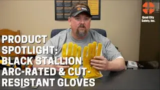 Product Spotlight: Black Stallion 97KCR Arc Rated & A6 Cut Resisitant Leather Drivers Gloves