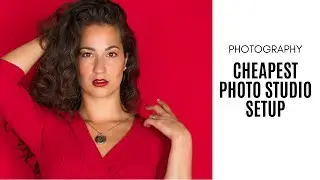 The Cheapest Photo Studio Setup - Natural light and Artificial light
