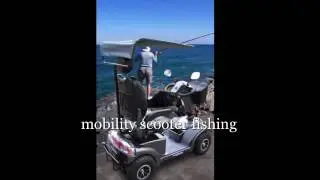 fishing sea mobility scooter