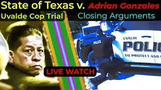 WILL THE JURY CONVICT ADRIAN GONZALES? - Closing Arguments - Watch Live with Criminal Attorney