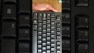 ✨ ⌨️ Logitech k120 keyboard 2024 Rating and Review | #shorts