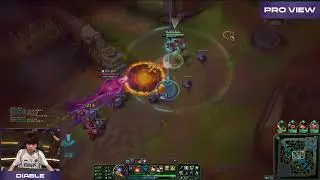 BFX Diable Corki Pro View | BFX vs NS | 2025 LCK Play-In Round 2