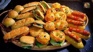 Mini Sandwich Are The Perfect Party Appetizer For a Crowd! | Finger Food Recipe | Ramadan Recipe