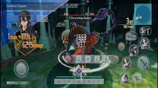 Boss 6 Floor Fight. SWORD ART ONLINE : INTEGRAL FACTOR