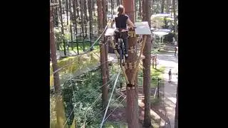 Лесной парк Дзинтари Panda trail Jūrmala