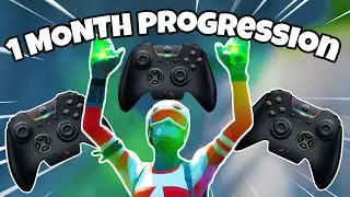 1 Month Progression On The Razer Wolverine Ultimate! (Fortnite Chapter 2)