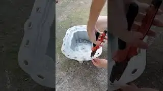 The easiest flower pot making technique, good machinery and tools to save time and effort
