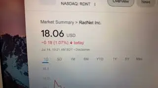 🔴 RadNet Inc RDNT Stock Information 🔴