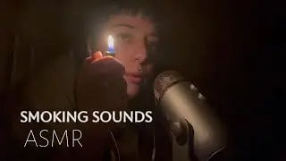 Smoking Sounds e fiamma dell'accendino🕯️ - ASMR ITA