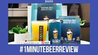 #1MinuteBeerReview - Microbrasserie Les Insulaires x Lagabi&egrave;re La Festi Valoise Double NEIPA