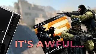 Я играл в CS:GO на PS3... это было УЖАСНО.